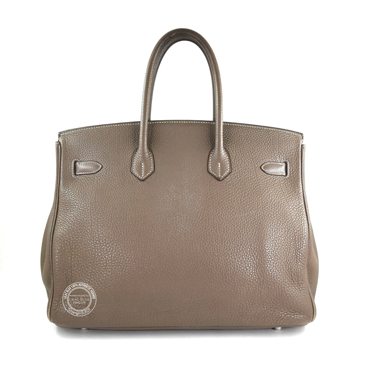 Hermès Birkin 35cm Etoupe Togo PHW - Preloved