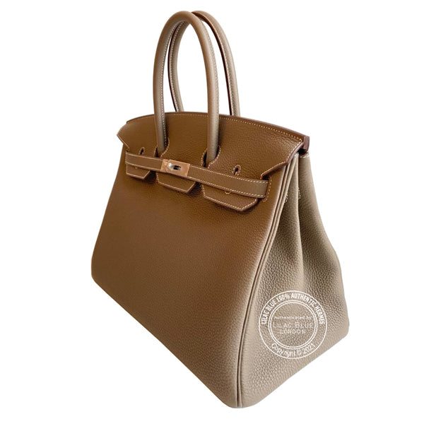 Hermès Birkin 35cm Etoupe Togo PHW