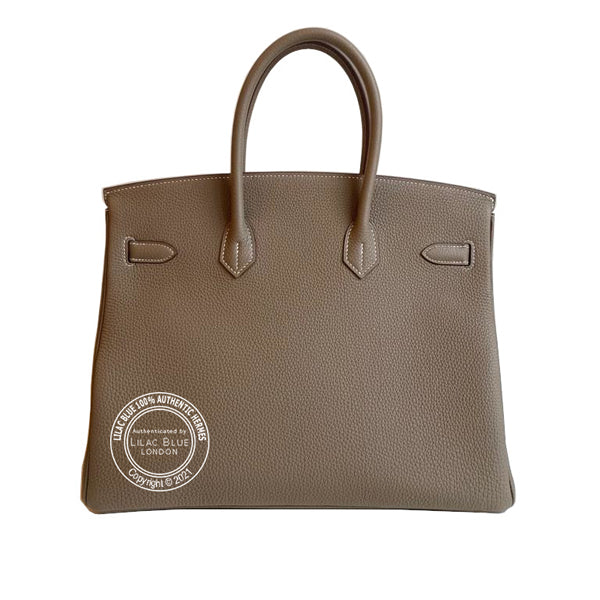 Hermès Birkin 35cm Etoupe Togo PHW