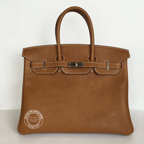 Hermes Birkin 30cm Fauve Barenia Faubourg PHW
