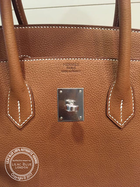 Hermes Birkin 30cm Fauve Barenia Faubourg PHW