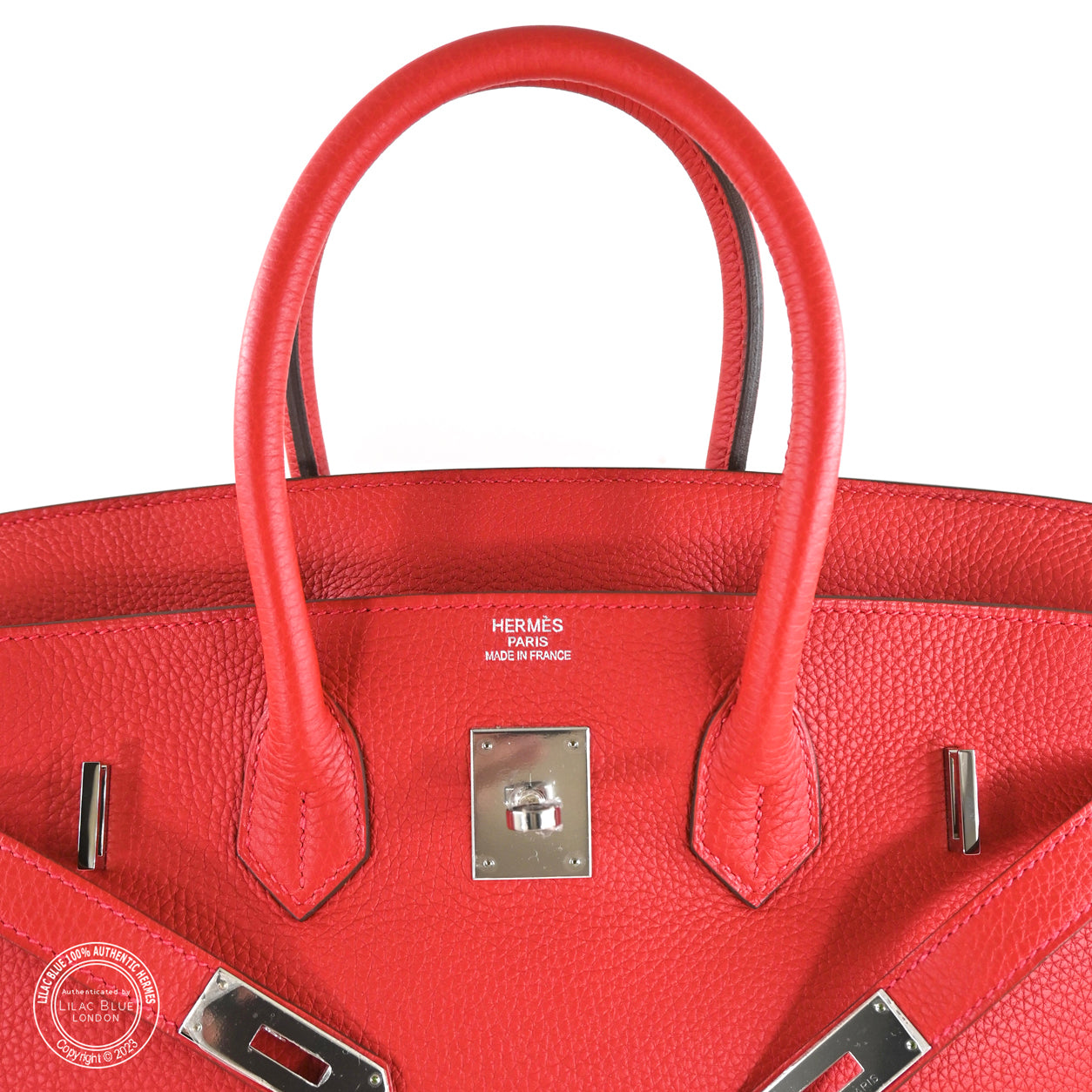 Hermès Birkin 35cm Geranium Togo PHW