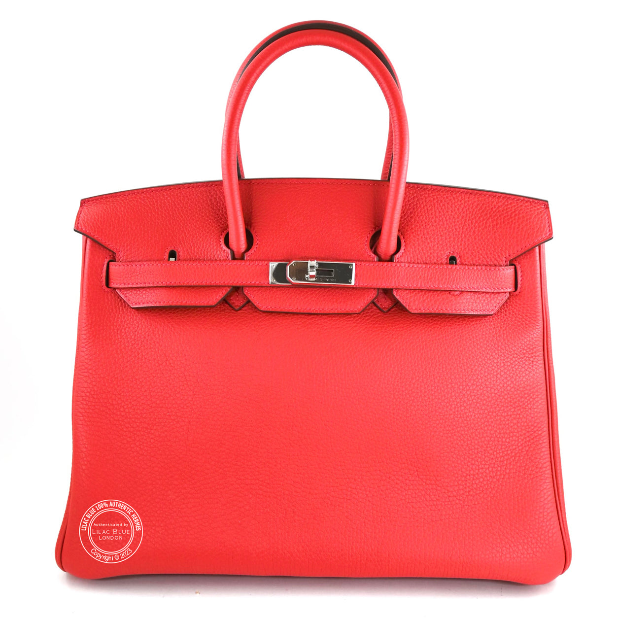 Hermès Birkin 35cm Geranium Togo PHW
