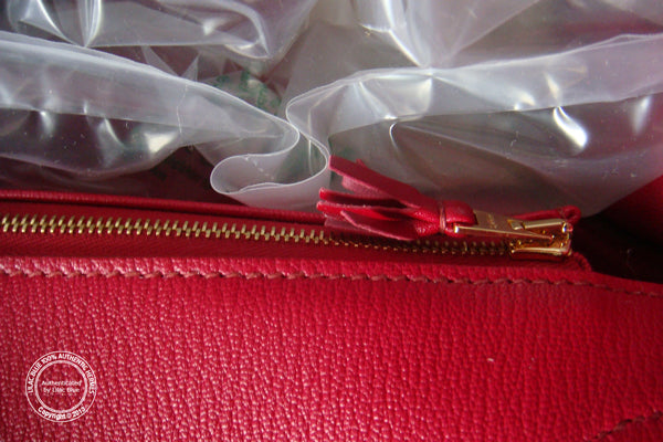 Hermès Birkin 35cm Rubis Ghillies Tadelakt Permabrass