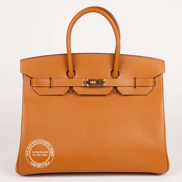 Hermes Birkin 35cm Gold Epsom GHW