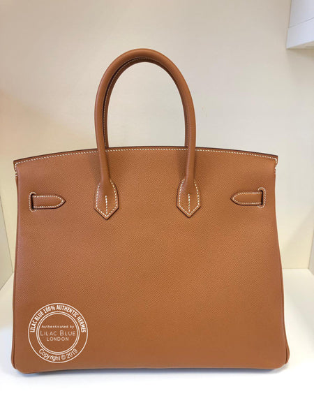 Hermes Birkin 35cm Gold Epsom GHW