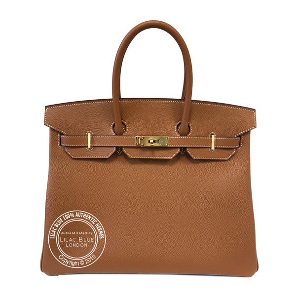Hermes Birkin 35cm Gold Epsom GHW