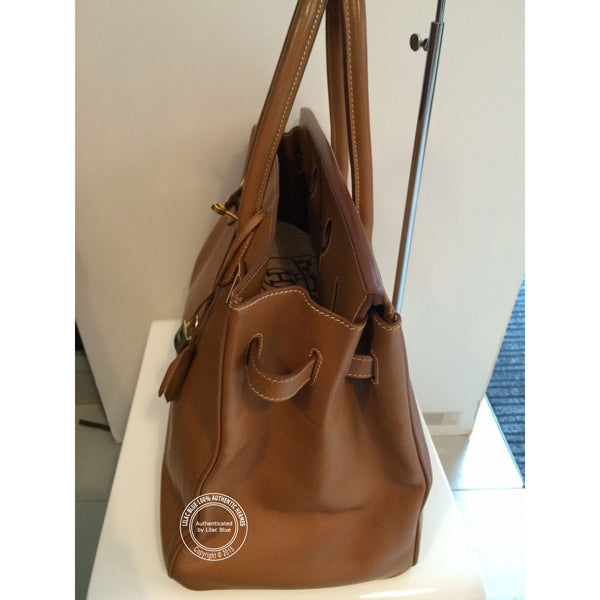 Hermès Birkin 35cm Gold Clemence GHW - Preloved