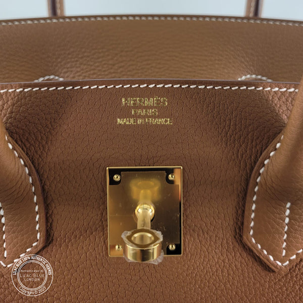 Hermès Birkin 35cm Gold Togo GHW