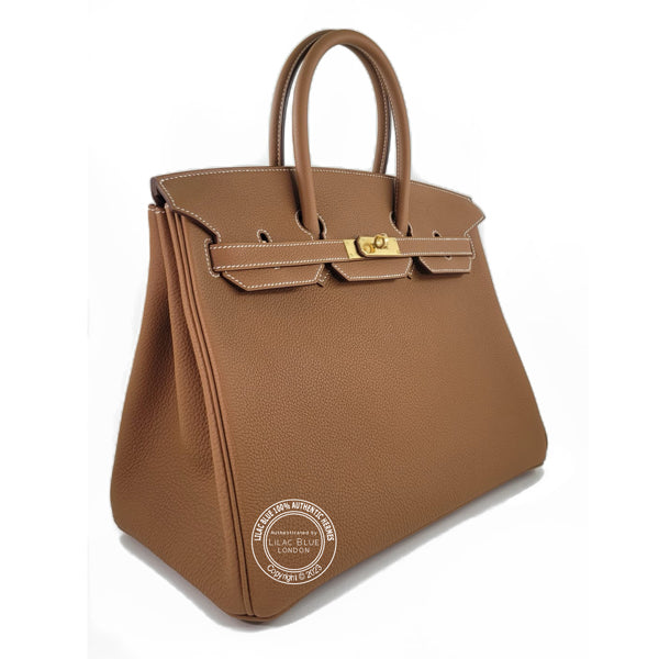 Hermès Birkin 35cm Gold Togo GHW