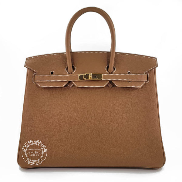 Hermès Birkin 35cm Gold Togo GHW
