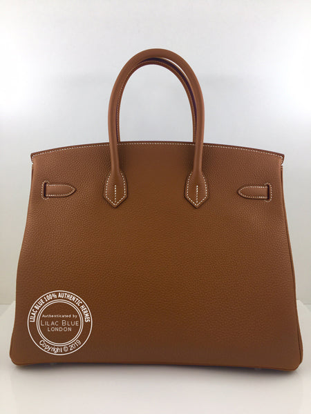 Hermès Birkin 35cm Gold Togo PHW