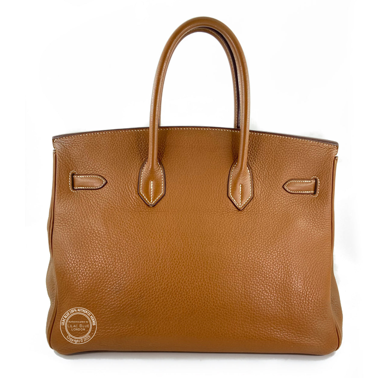 Hermès Birkin 35cm Gold Clemence PHW - Preloved