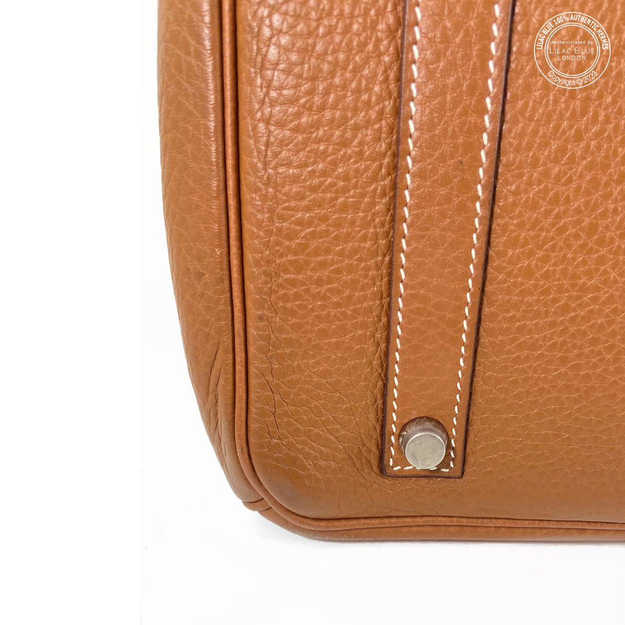 Hermès Birkin 35cm Gold Clemence PHW - Preloved