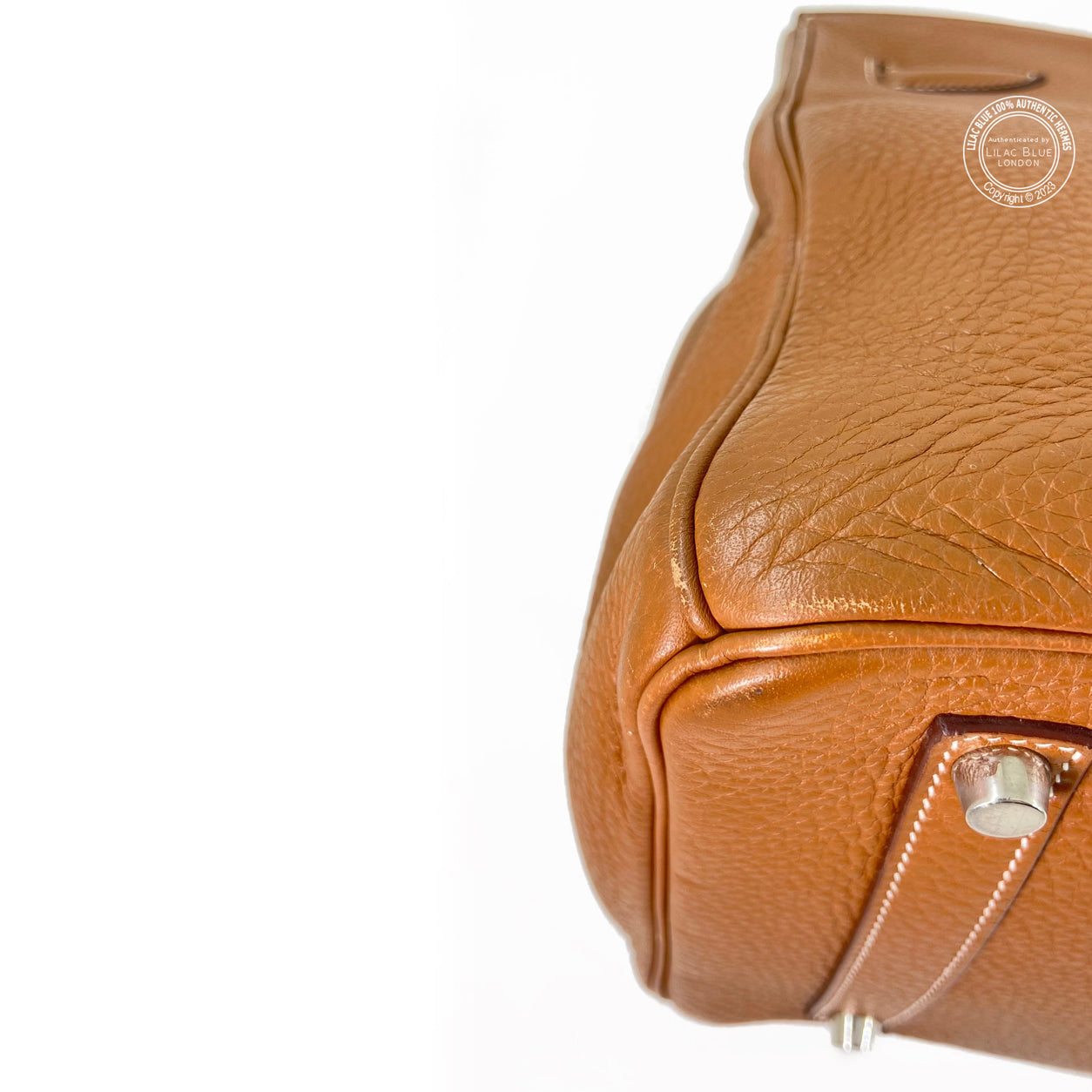 Hermès Birkin 35cm Gold Clemence PHW - Preloved