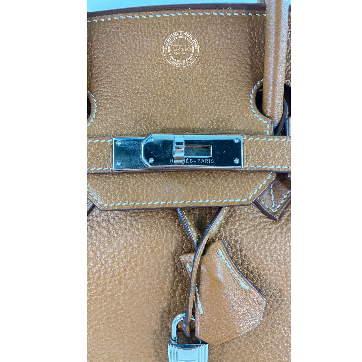 Hermès Birkin 35cm Gold Clemence PHW - Preloved