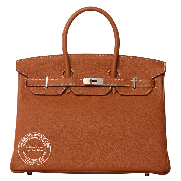 Hermès Birkin 35cm Gold Birkin Togo PHW