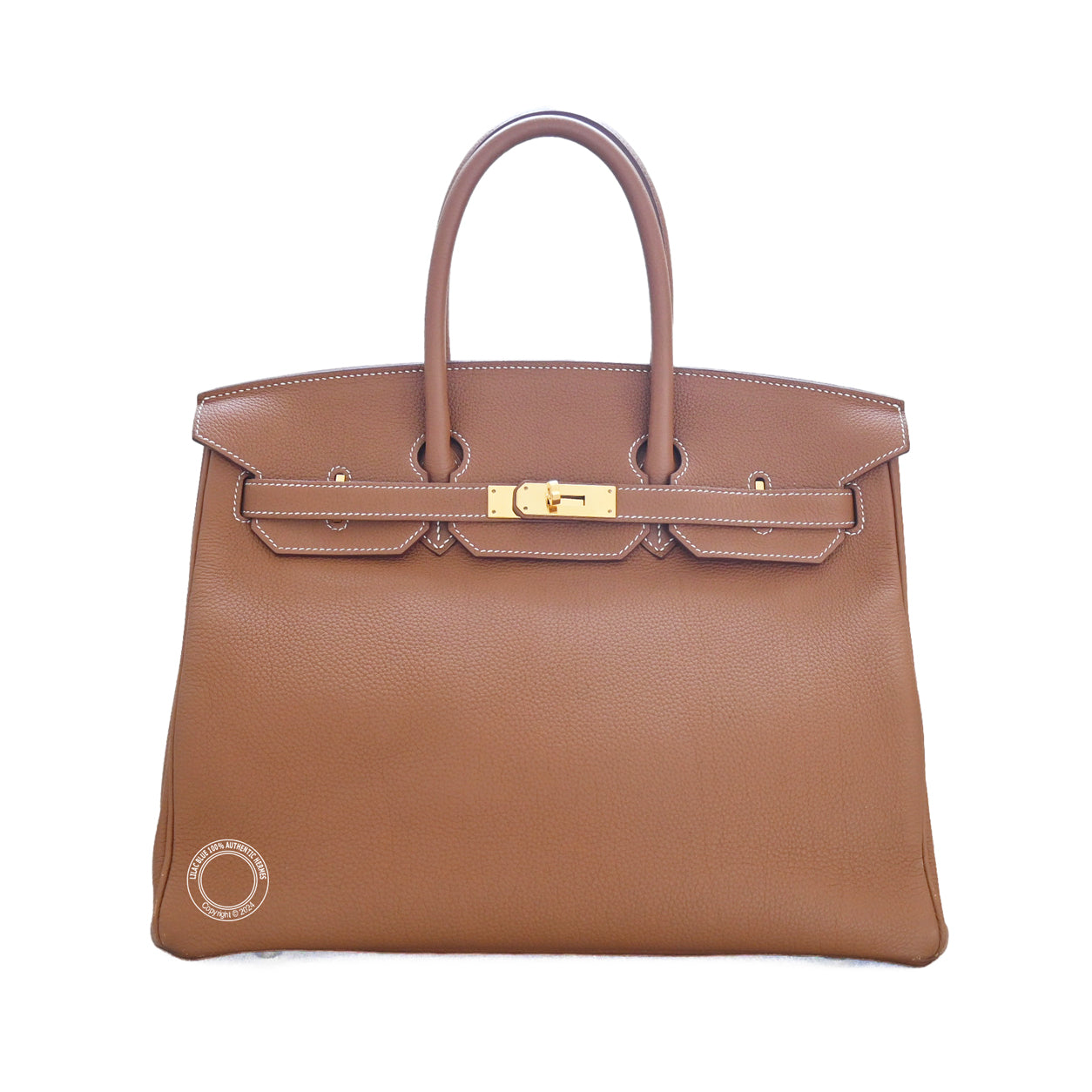 Hermès Birkin 35cm Gold Togo GHW - Preloved