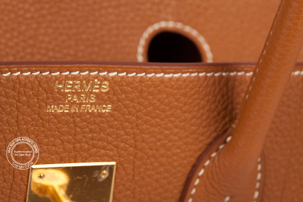 Hermès Birkin 35cm Gold Togo GHW