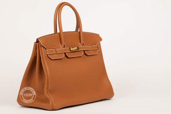 Hermès Birkin 35cm Gold Togo GHW