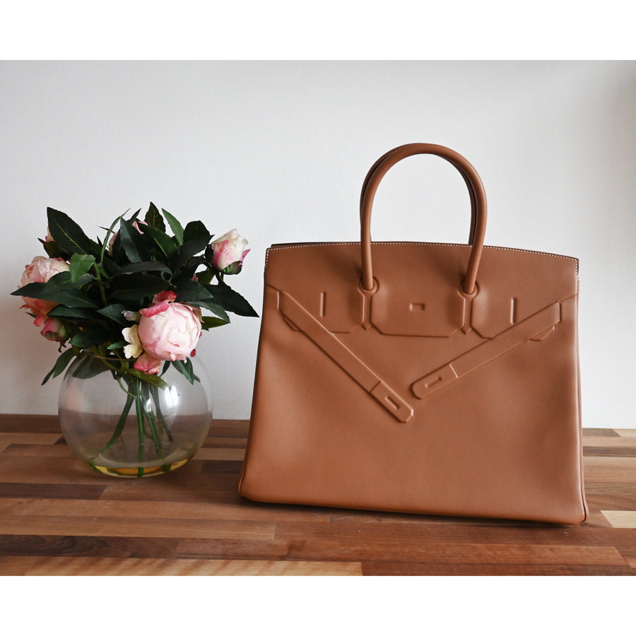 Hermès Birkin 35cm Gold Shadow Swift