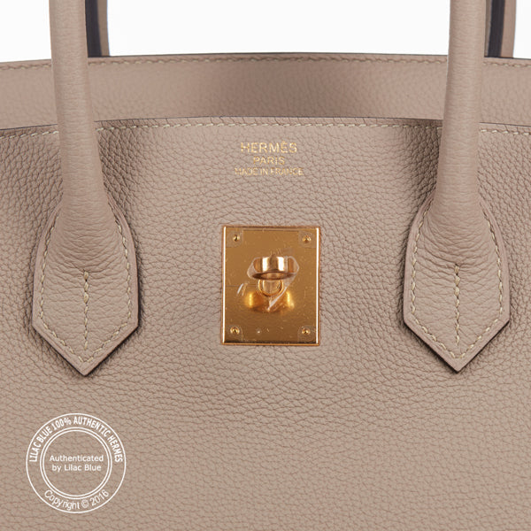 Hermes Birkin 35cm Gris Tourterelle Togo GHW