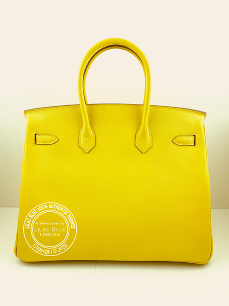 Hermès Birkin 35cm Lime Epsom PHW
