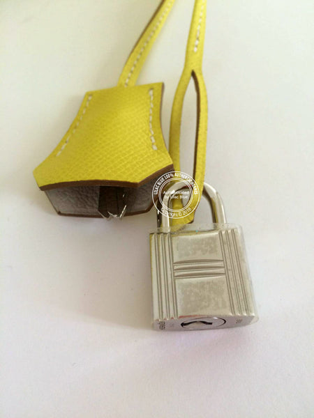 Hermès Birkin 35cm Lime/Gris Perle Candy Epsom PHW