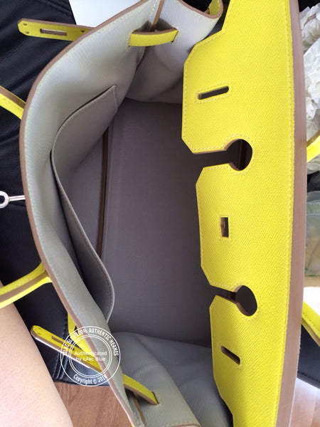 Hermes Birkin 35cm Lime Candy Epsom PHW - Preloved