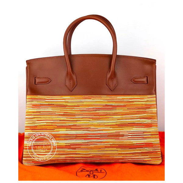 Hermès Birkin 35cm Vibrato Noisette GHW - Preloved