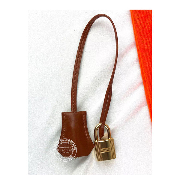 Hermès Birkin 35cm Vibrato Noisette GHW - Preloved