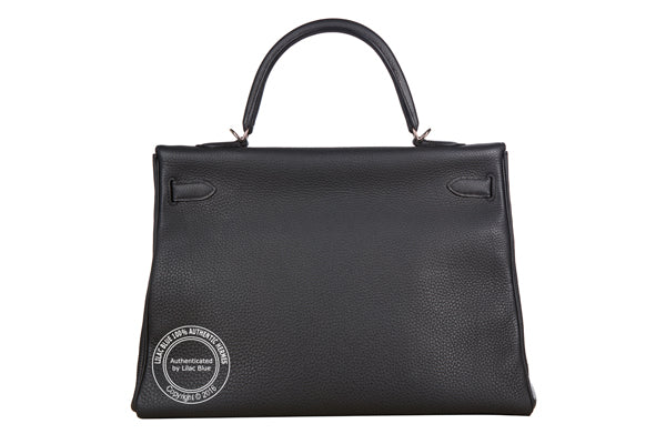 Hermès Kelly 35cm Plomb Togo PHW