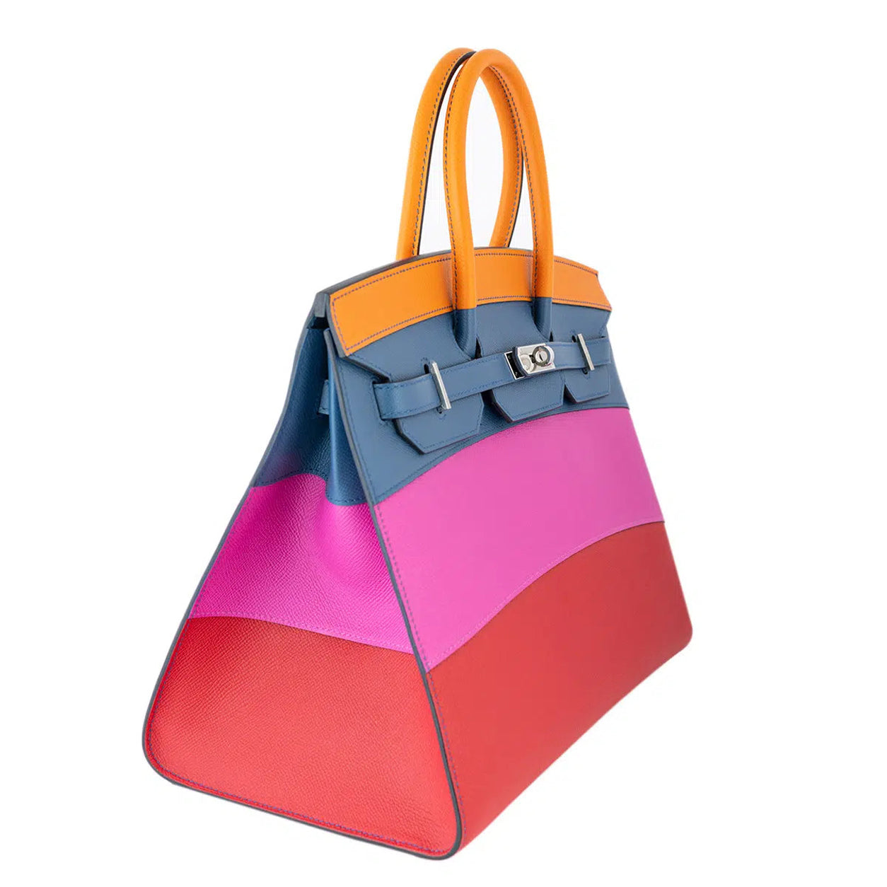 Hermès Birkin 35cm Rainbow Sunset Sellier Epsom PHW