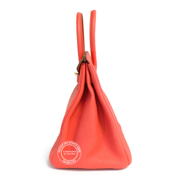 Hermès Birkin 35cm Rose Jaipur Birkin Clemence GHW