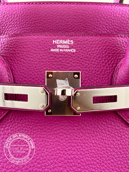 Hermès Birkin 35cm Rose Pourpre Togo PHW