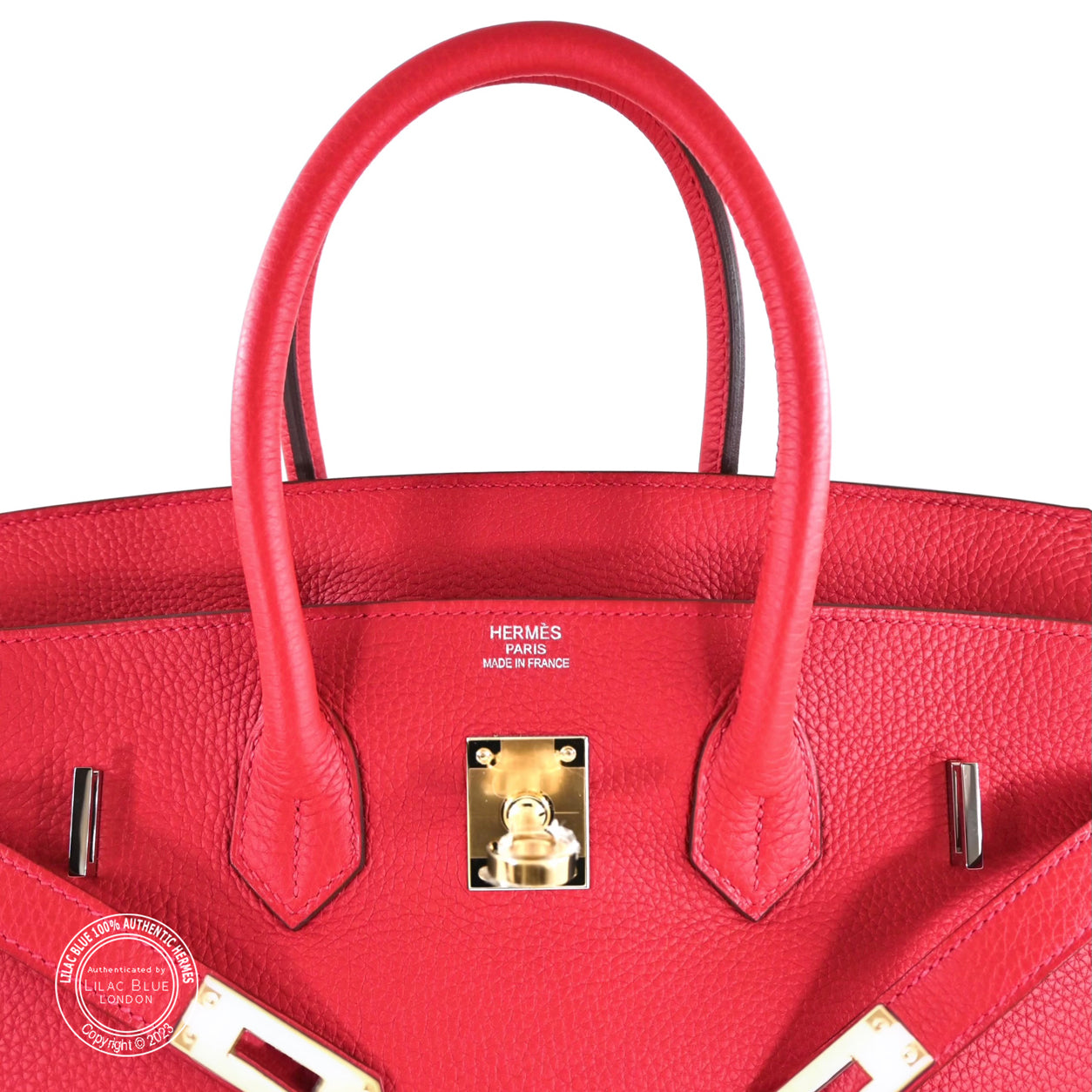 Hermès Birkin 35cm Rouge Casaque Epsom GHW - Preloved