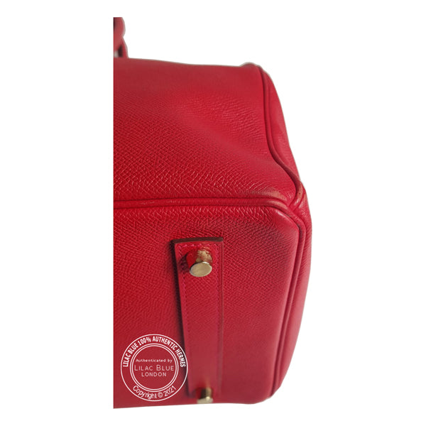 Hermès Birkin 35cm Rouge Casaque Epsom GHW - Preloved