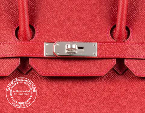 Hermès Birkin 35cm Rouge Casaque Epsom PHW