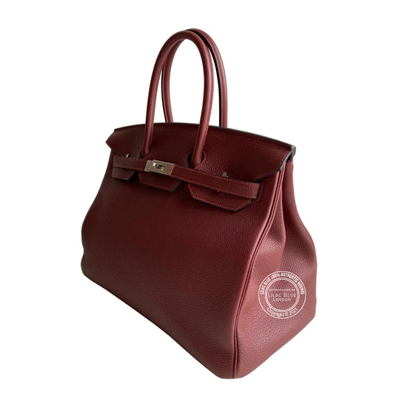 Hermès Birkin 35cm Rouge H Togo PHW