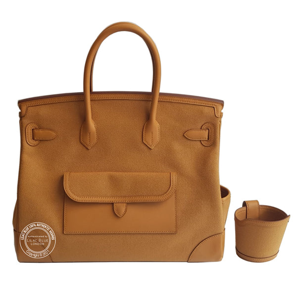 Hermès Birkin 35cm Sesame Cargo Canvas/Swift PHW