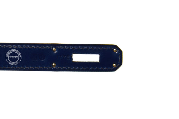 Hermès Birkin 35cm Indigo Tri Skin PHW