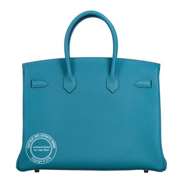 Hermès Birkin 35cm Turquoise Togo PHW