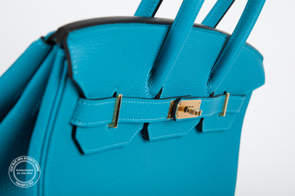 Hermès Birkin 35cm Turquoise Togo GHW