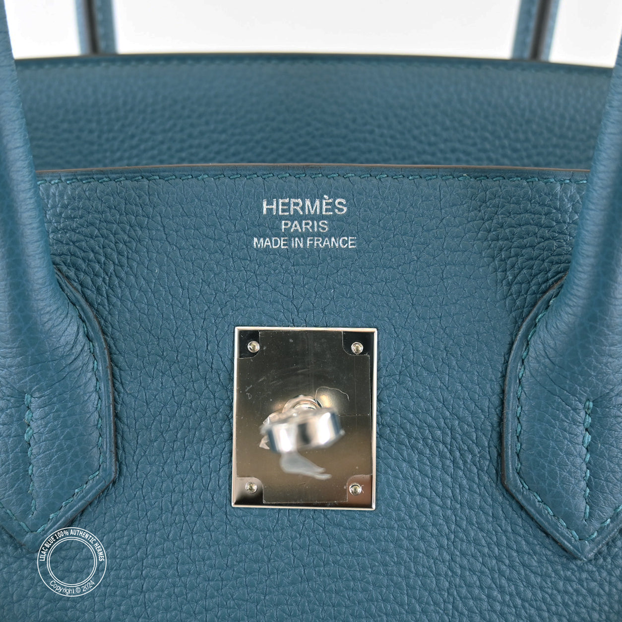 Hermès Birkin 35cm Vert Bosphore Togo PHW