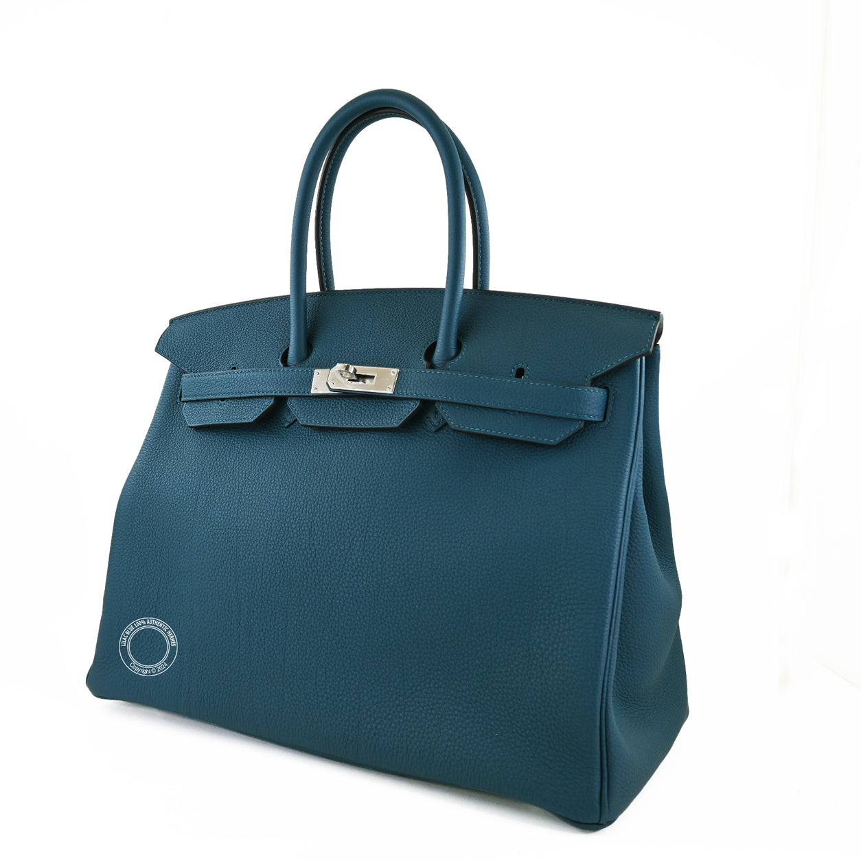 Hermès Birkin 35cm Vert Bosphore Togo PHW
