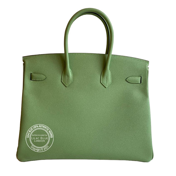 Hermès Birkin 35cm Vert Criquet Epsom GHW