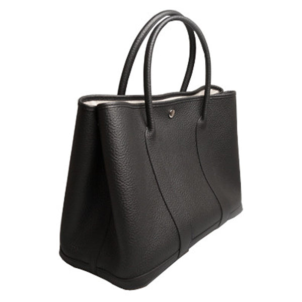 Hermès Garden Party 36cm Black Calf PHW - Preloved