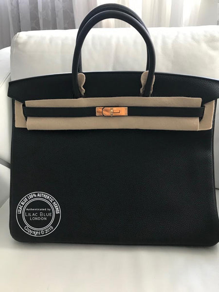 Hermès Birkin 40cm Black Togo GHW