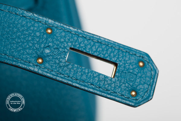 Hermès Kelly 40cm Bleu de Galice Togo GHW