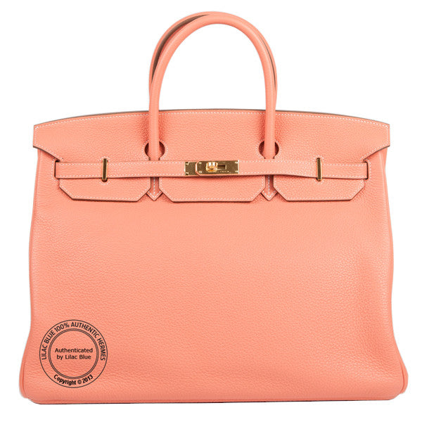 Hermès Birkin 40cm Crevette Togo GHW